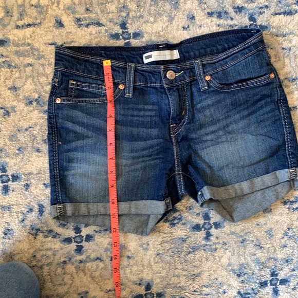 Levi’s cotton blue shorts - Picture 6 of 7
